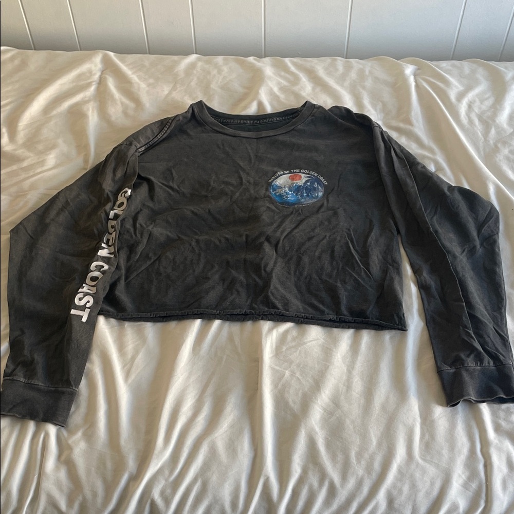 Brandy Melville Black Long Sleeve Tee